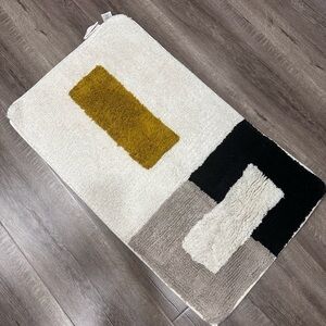 West elm block rug